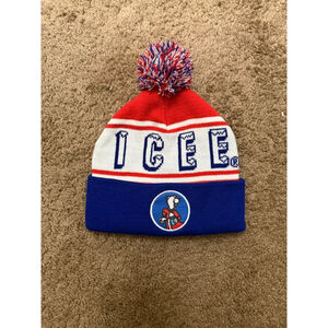 Unisex Unbranded ICEE Beanie One Size Red Blue White